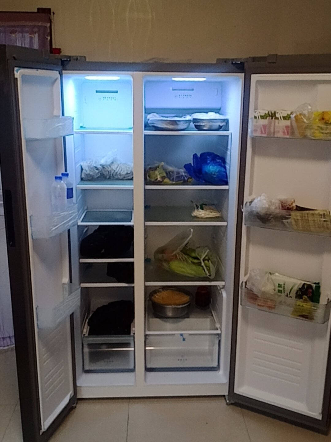 蓝色电冰箱的博客_冰箱冷冻漏蓝色液体_张若昀家蓝色冰箱