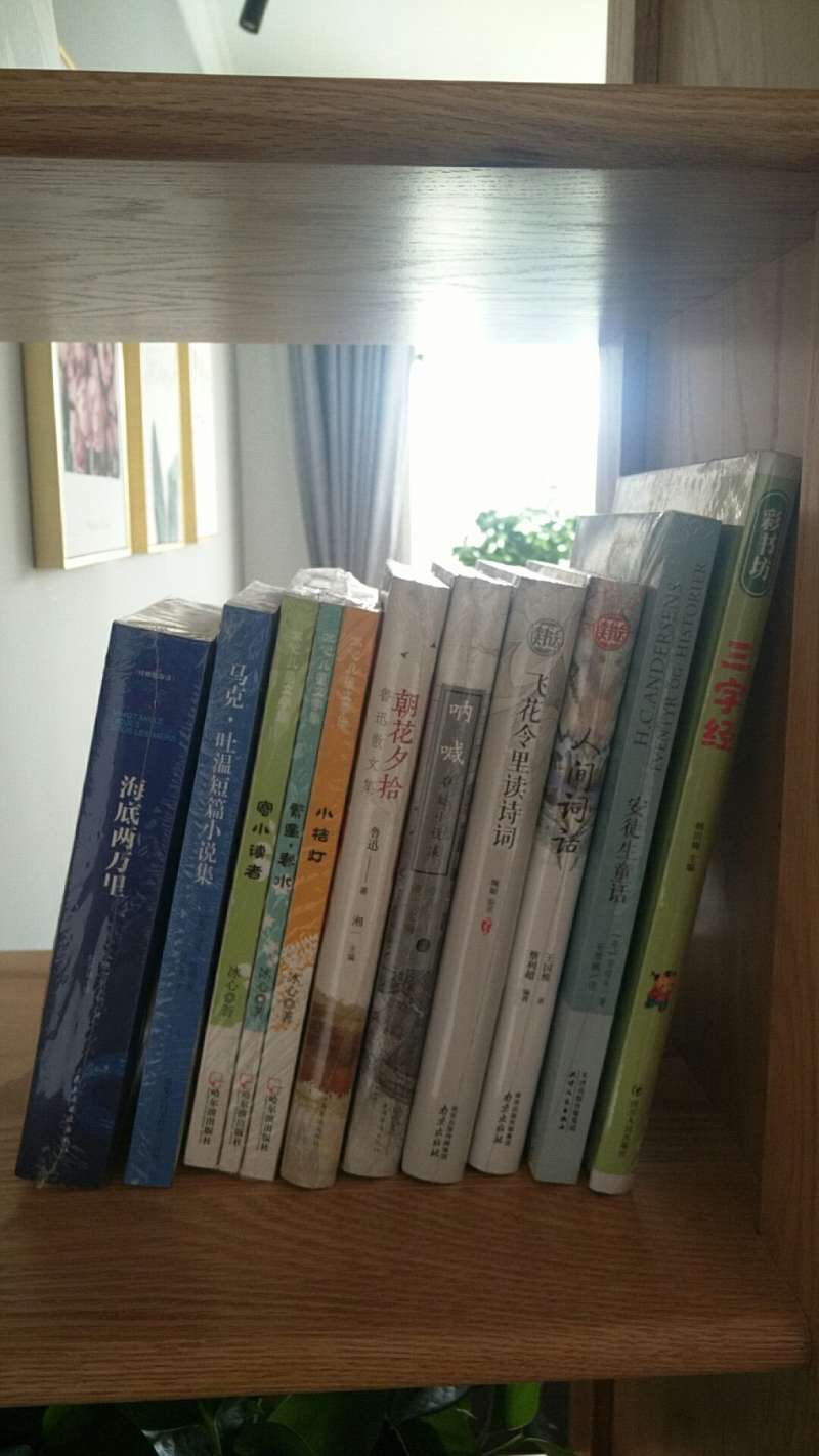 99选10本,可以说非常划算了,一次买了很多,放着慢慢品。书的质量很好,每本都有塑封,包装完好。快递速度也很快,18线小县城隔天就送到了,给点赞!