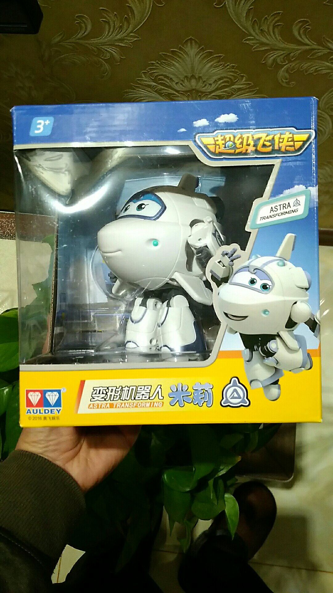 质量看着不错,等待新主人亲手打开,米莉变形
