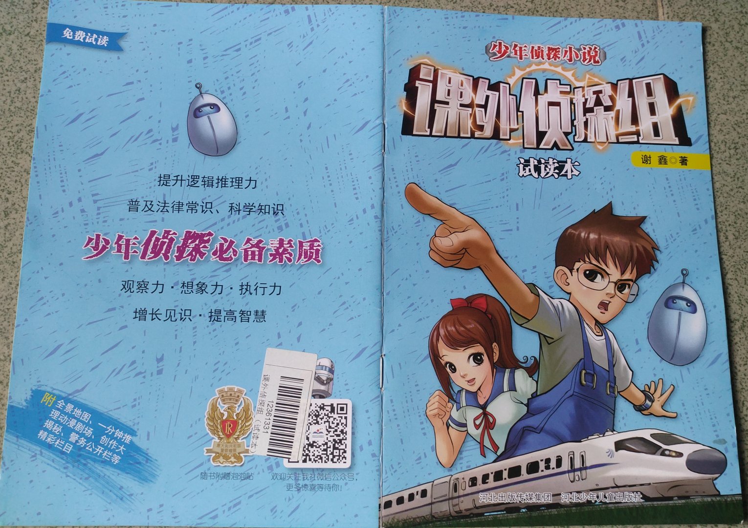 一本标着免费试读,没有标价的书 只有“5页” 内容的书买了——只能安慰自己起码还有5页内容可以看