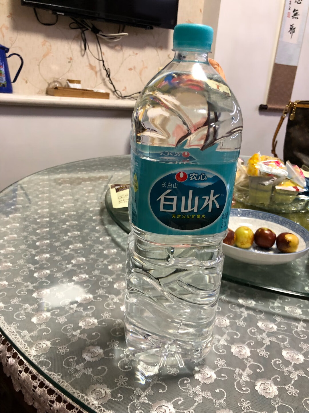 口感好,每天都用它烧饭菜,还用来煮汤。瓶子大小刚刚好,一天2瓶,也用来煮茶,水果茶最好。