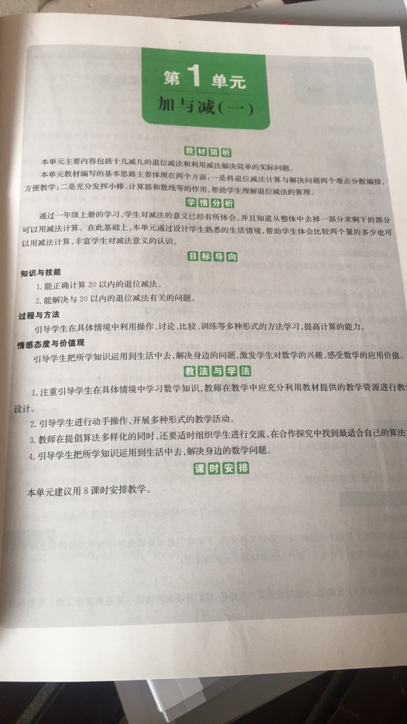 虽然现在老师都网上备课了,基本不会写实体教案,但是具体怎么教还是要多参考教案来教,多看多学,取长,补短,这本特级教案好在每课时有两种方案作为参考,如果能再赠送一份电子档教案就更好了~