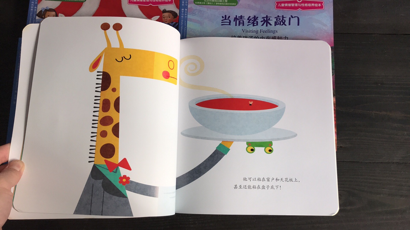 很多时候不会及时应对孩子的情绪变化 也不知道怎么正确有效的引导 这套书我几乎全收了 帮助孩子认识自己的情绪 正确发泄情绪