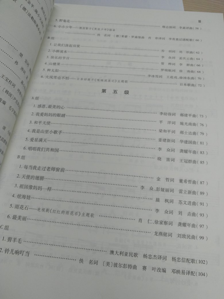 儿子正在学声乐,拿来练练。网上好多版本,挑了很久还是选央音的,应该比较专业吧。书不错,是正版,印刷质量很好,但是没有mp3噢,想听得自己到网上找