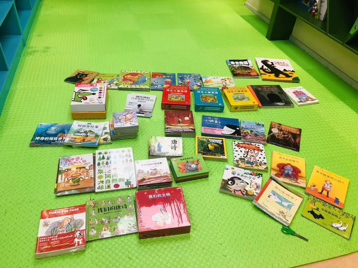 给园内买的书,我都精心挑选过了,有宫西达也,有廖彩杏书单,图文并茂,孩子们很喜欢,老师们也很喜欢。书的质量很好,颜色鲜艳,物流也给力,赞一个。
