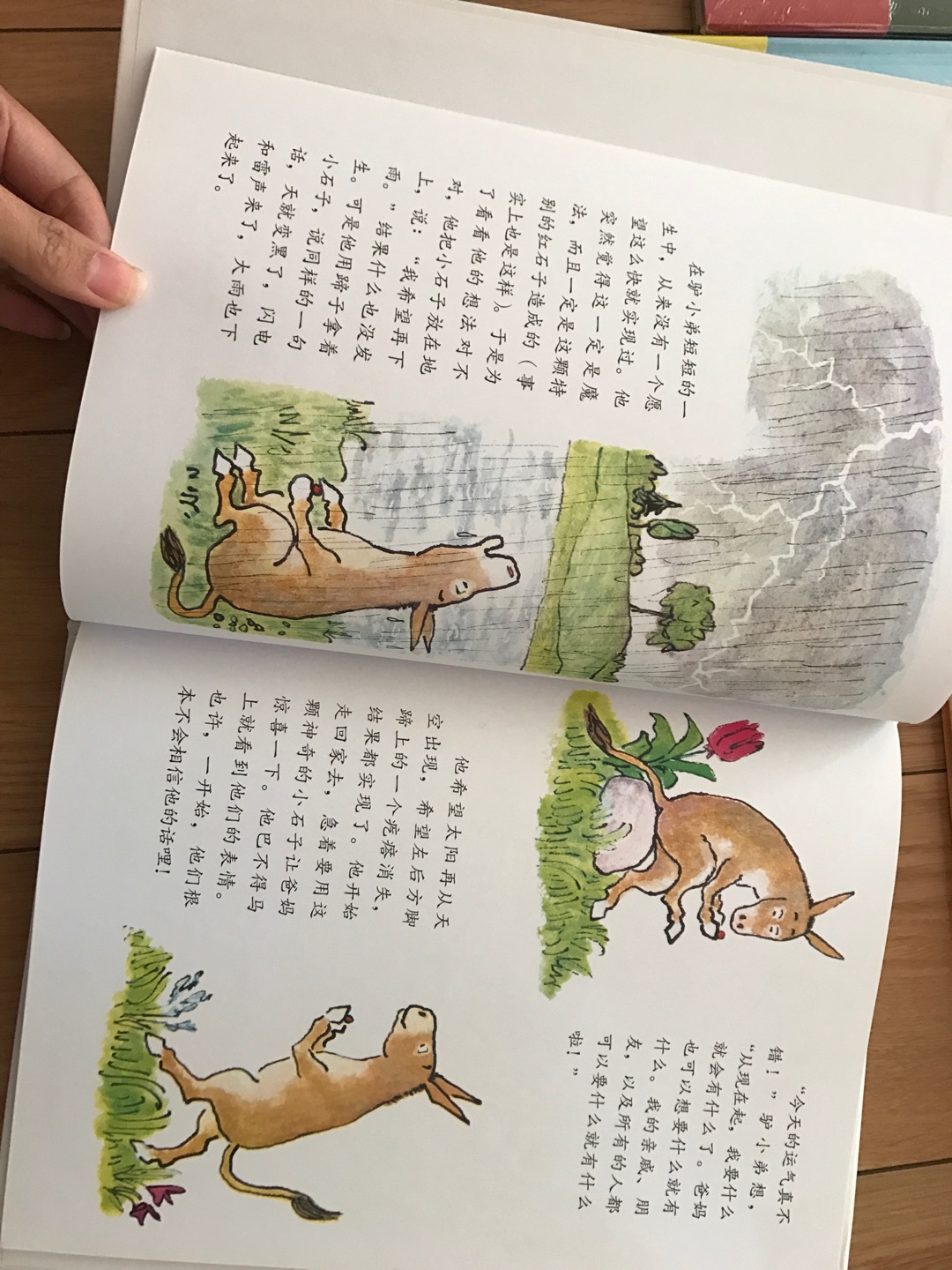 奥尔斯伯格作品构图精妙,具有雕塑般的独特质感,变幻的光影营造出亦真亦幻的超现实氛围,与奇幻故事相得益彰,带给读者无尽的遐想。希望孩子会喜欢,朋友推荐的,充满期待,晚上和孩子一起品读吧!