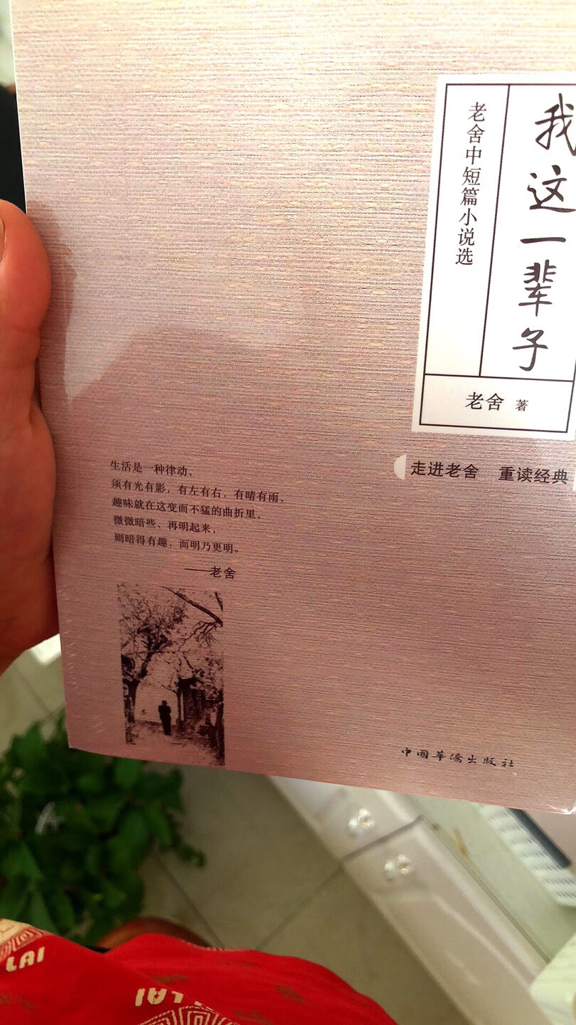 老舍先生永远活在他的作品当中,活在一代代读者心中,活在人民中间生活是一种律动须有光,有影有左有右,又晴有雨,趣味就在这变变而不猛的曲折里,微微暗些再明起来则按得有趣而明乃更明。