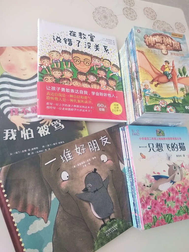 非常不错,朋友推荐,618搞活动买的,这个暑假孩子有书看啦,孩子非常喜欢,一拿回来就就开始认的看起来。快递也非常给力,也只有才有这么快速啦!!