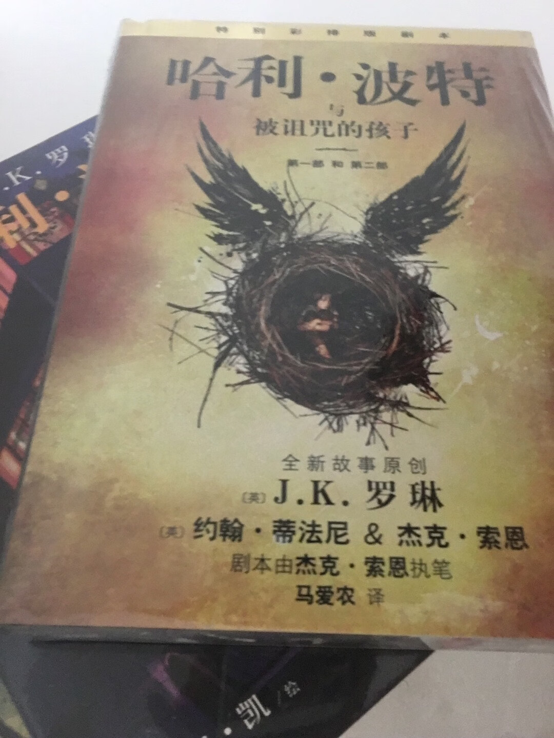 四本了,买了一本彩绘本后迫不及待买了全部的彩绘本……物流超给力……就是稍稍有点破损……