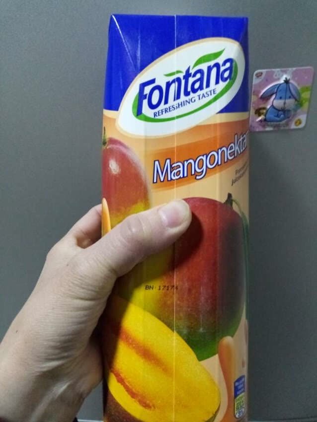 芒果的我感觉是这个牌子的果汁中味道比较不错的