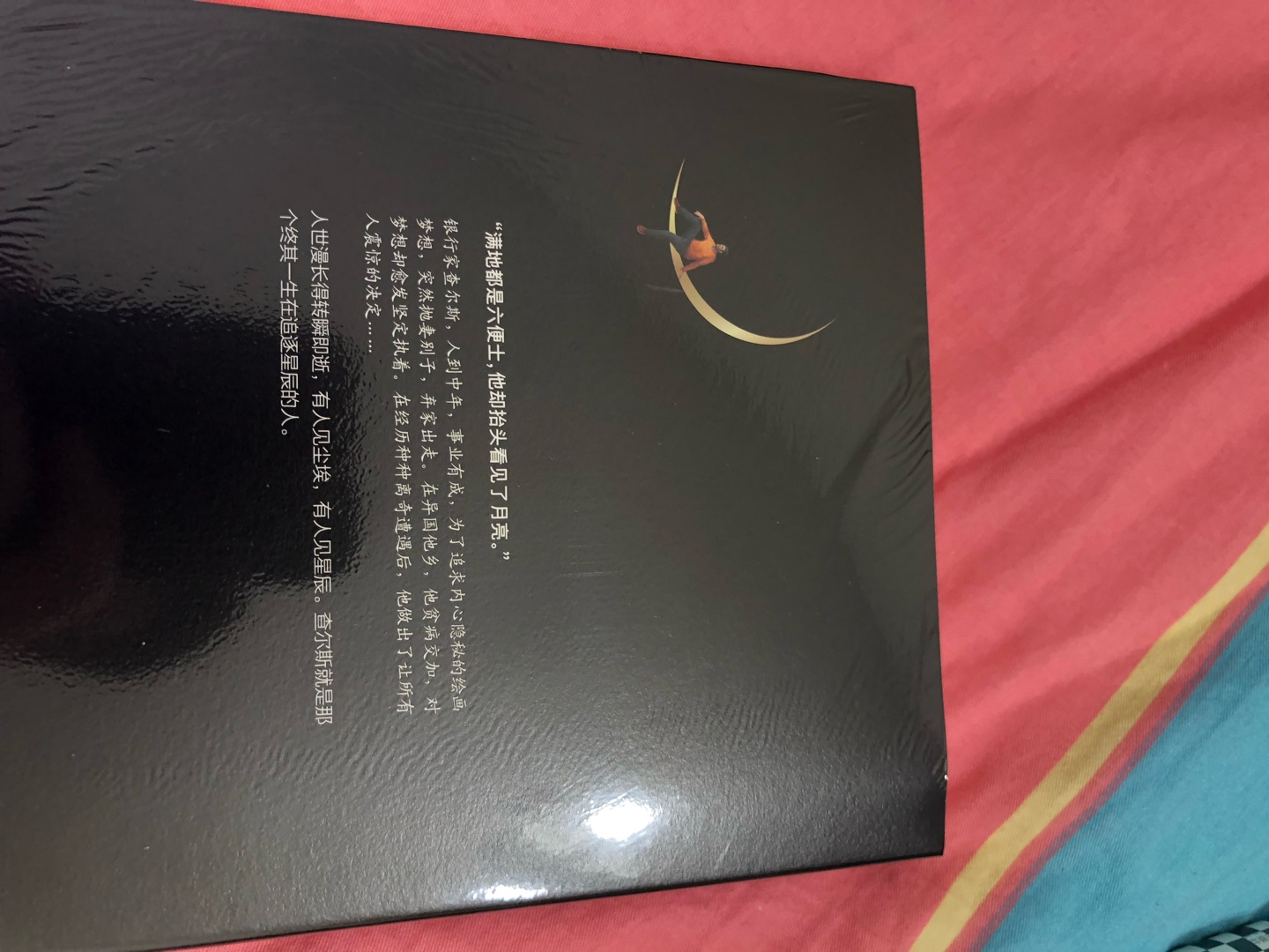 这是之前看一个综艺节目推荐的书,里面应该写的是我们大多数人都会面临的矛盾与选择,月亮与六便士,我想我应该也会去选择月亮的那一个人吧。
