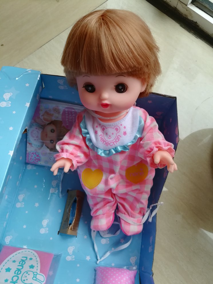挺可爱的小娃娃,孩子喜欢拿着玩就值啦