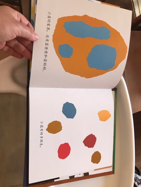 小蓝和小黄最近闺女天天拿着找我要读。对色彩认知不错,也是比较低幼的绘本。推荐。活动时候入的,也很划算,支持#,以后都在买书。