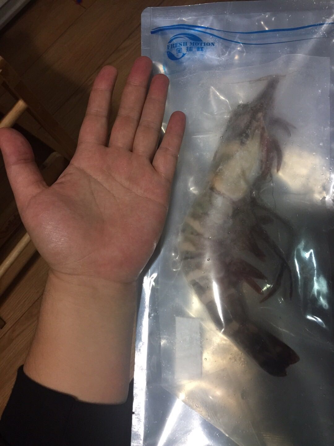 虾好大,还没吃,送人用,很有面子,还会来的。