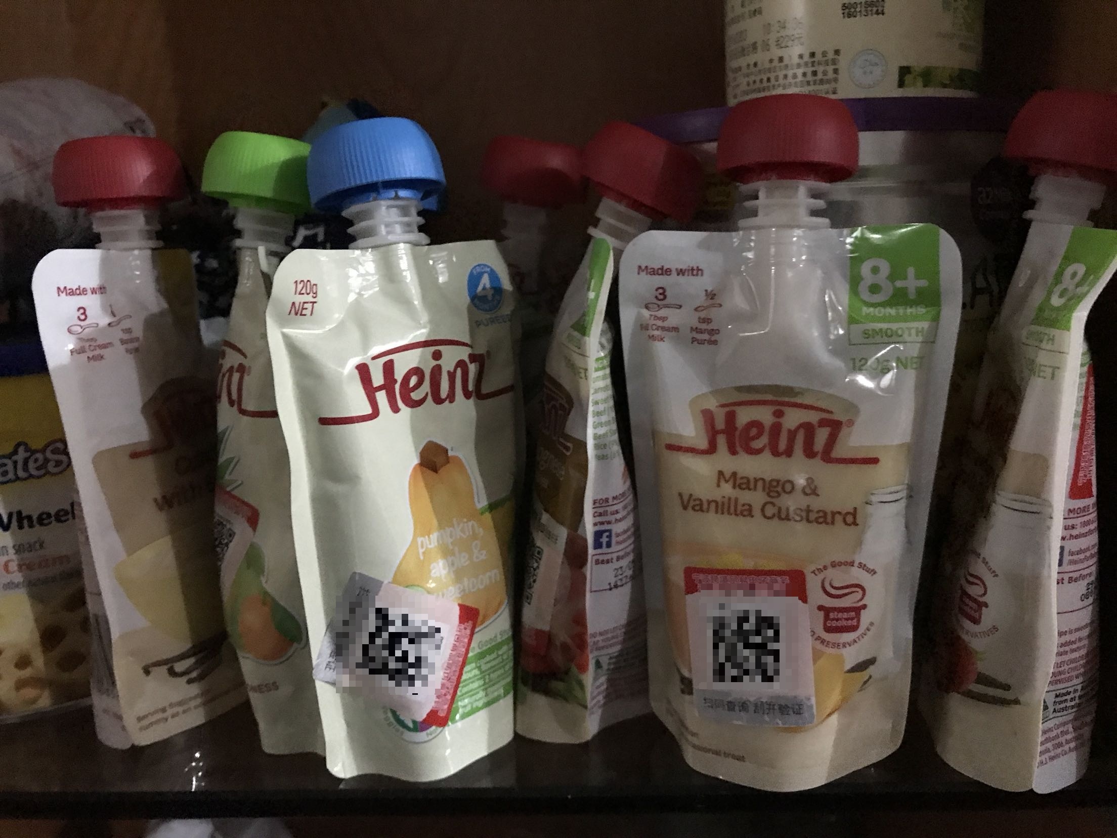 给女儿的囤货 各种口味来一点