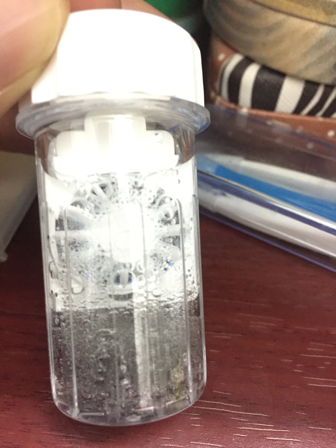 还可以,气泡很多,正在使用之中