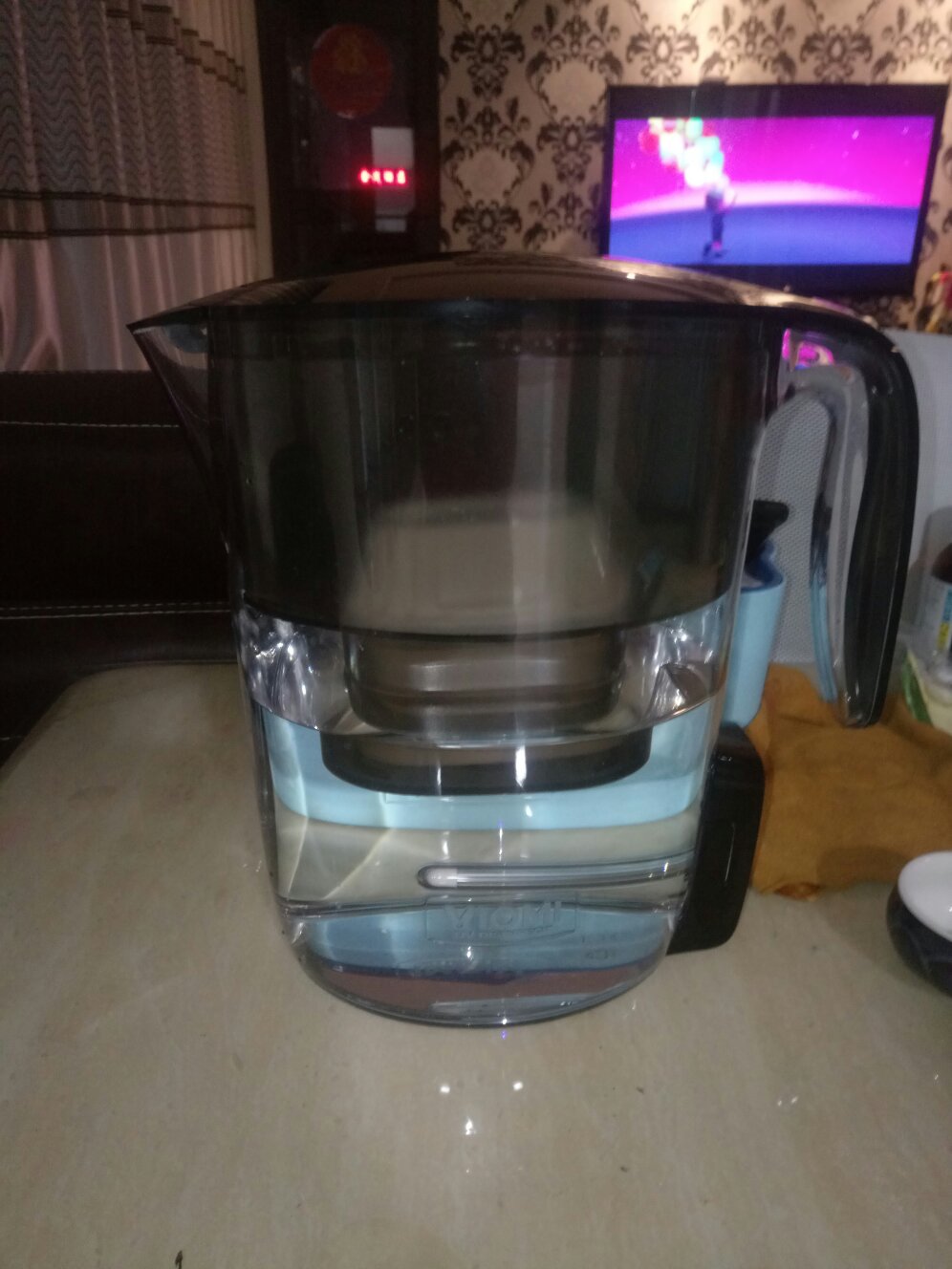 确实有效果,跟普通水做比较了!过滤完的水质口感很好!