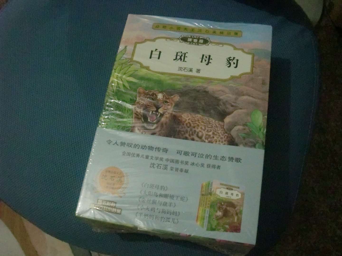 动物小说大王沈石溪精品集(拼音版 套装共5册)好好,只是有点气味!