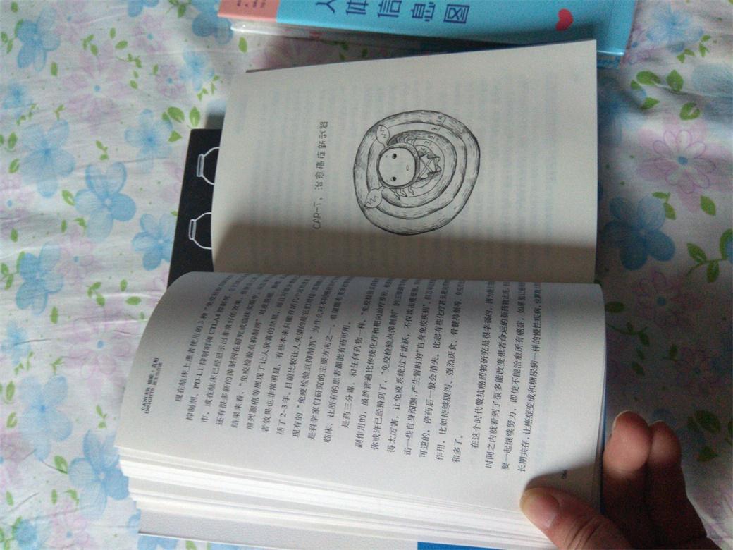 这本书以简洁明快的话语,讲解了最基本的癌症知识,让我们对癌症有了更多的了解,阅读后觉得本书还是不错的。希望我们有一个健康的生活方式,希望癌症患者早日康复,大家健康有质量的生活!