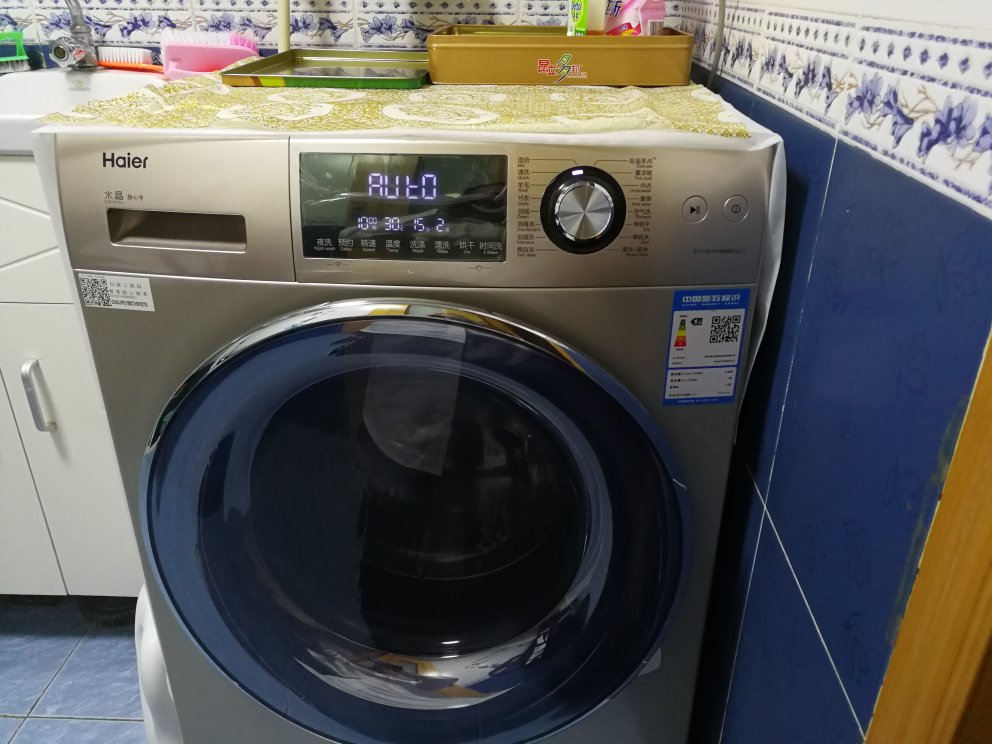 外观大气精致 用料考究 洗衣机很沉 电脑控制 使用方便 国货精品 !