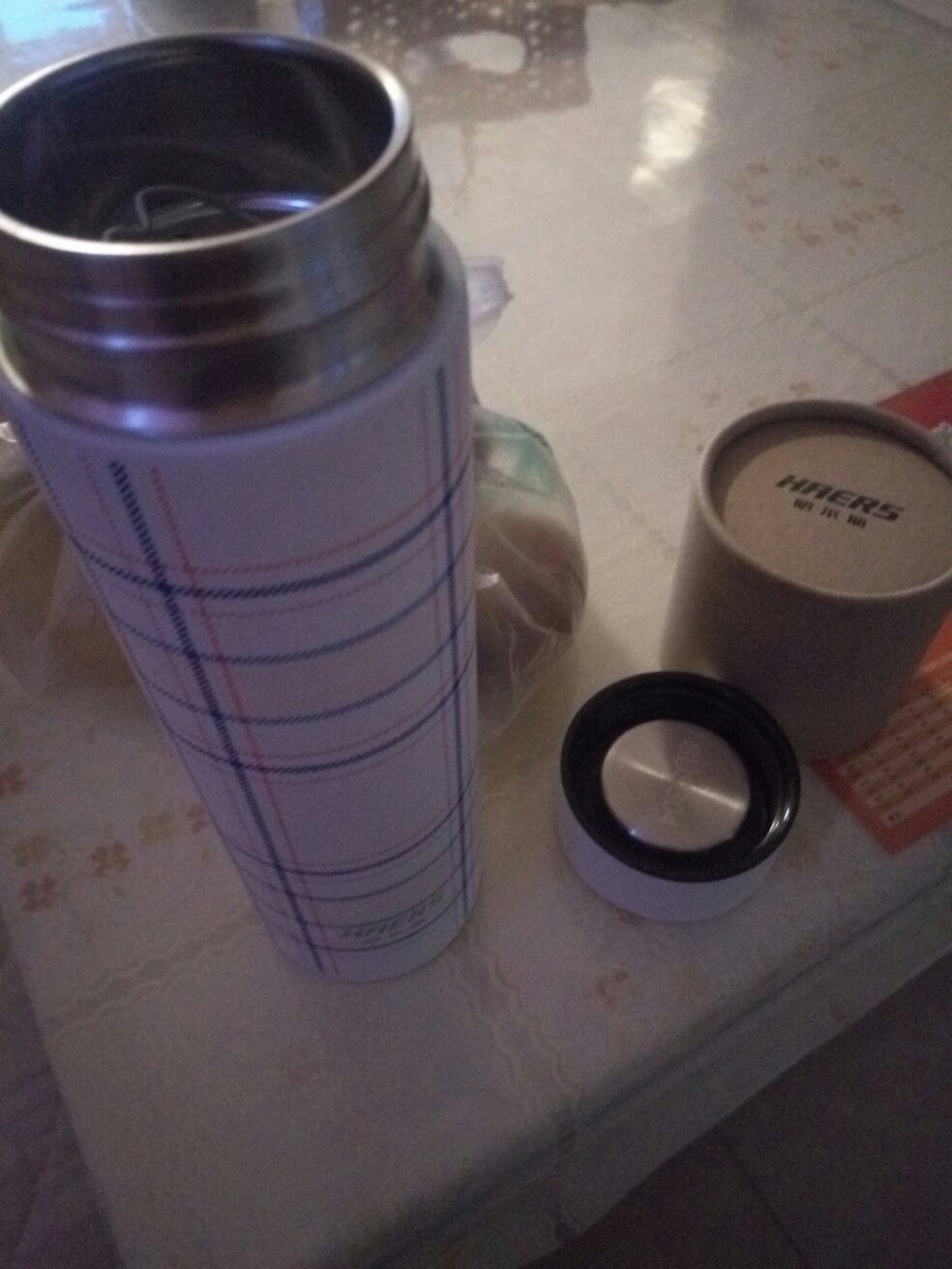 质感很棒!304足够,不用316!就是这个图案剩这么一块是啥意思!美中不足之处!