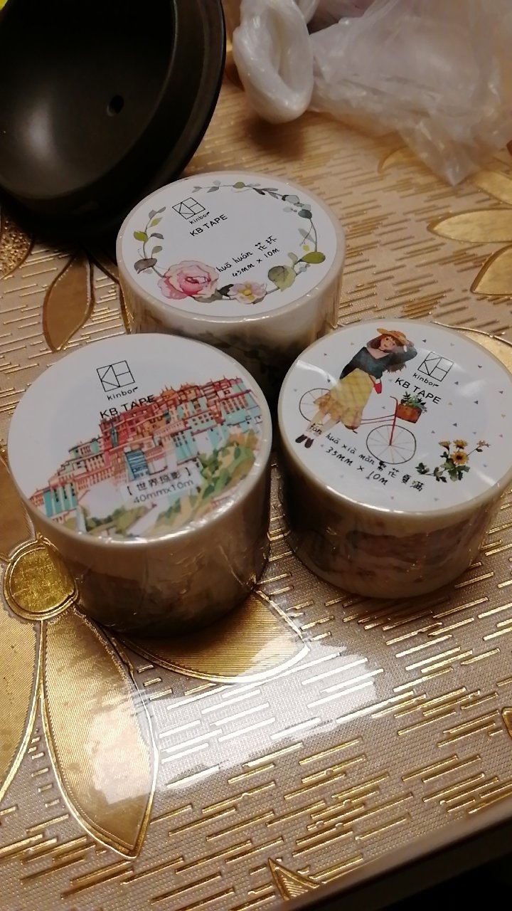 纸胶带不错,很漂亮,买了很多都很满意