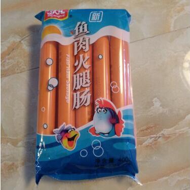 火腿肠有点甜,鱼的味道挺大,不是很喜欢。