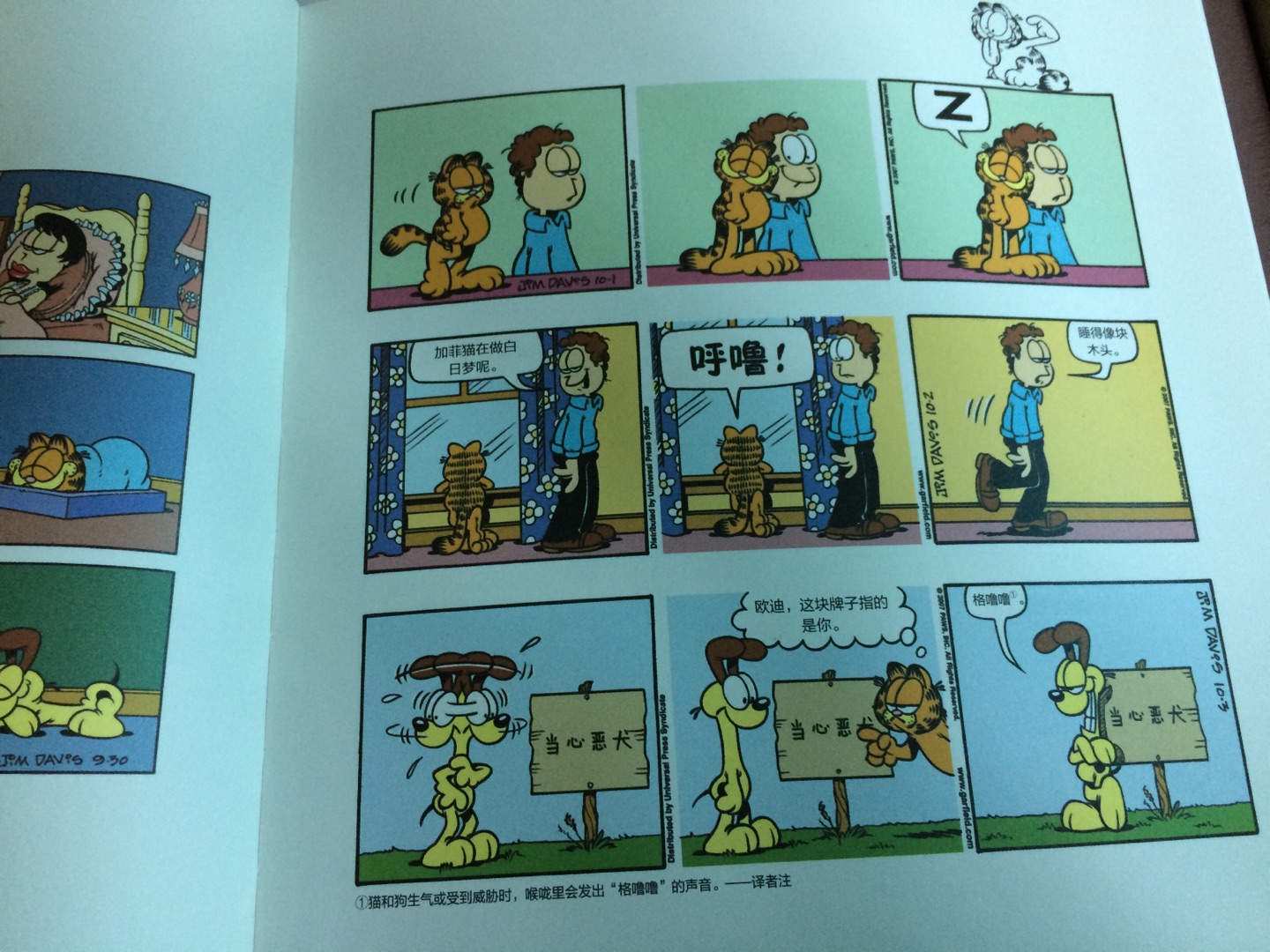 加菲猫从小就知道,但没看过一本他的漫画,这次入手40周年纪念版也算是圆了童年的梦吧!17号下单,20号收货,这物流杠杠的!至于图书如何,看图就知道了!