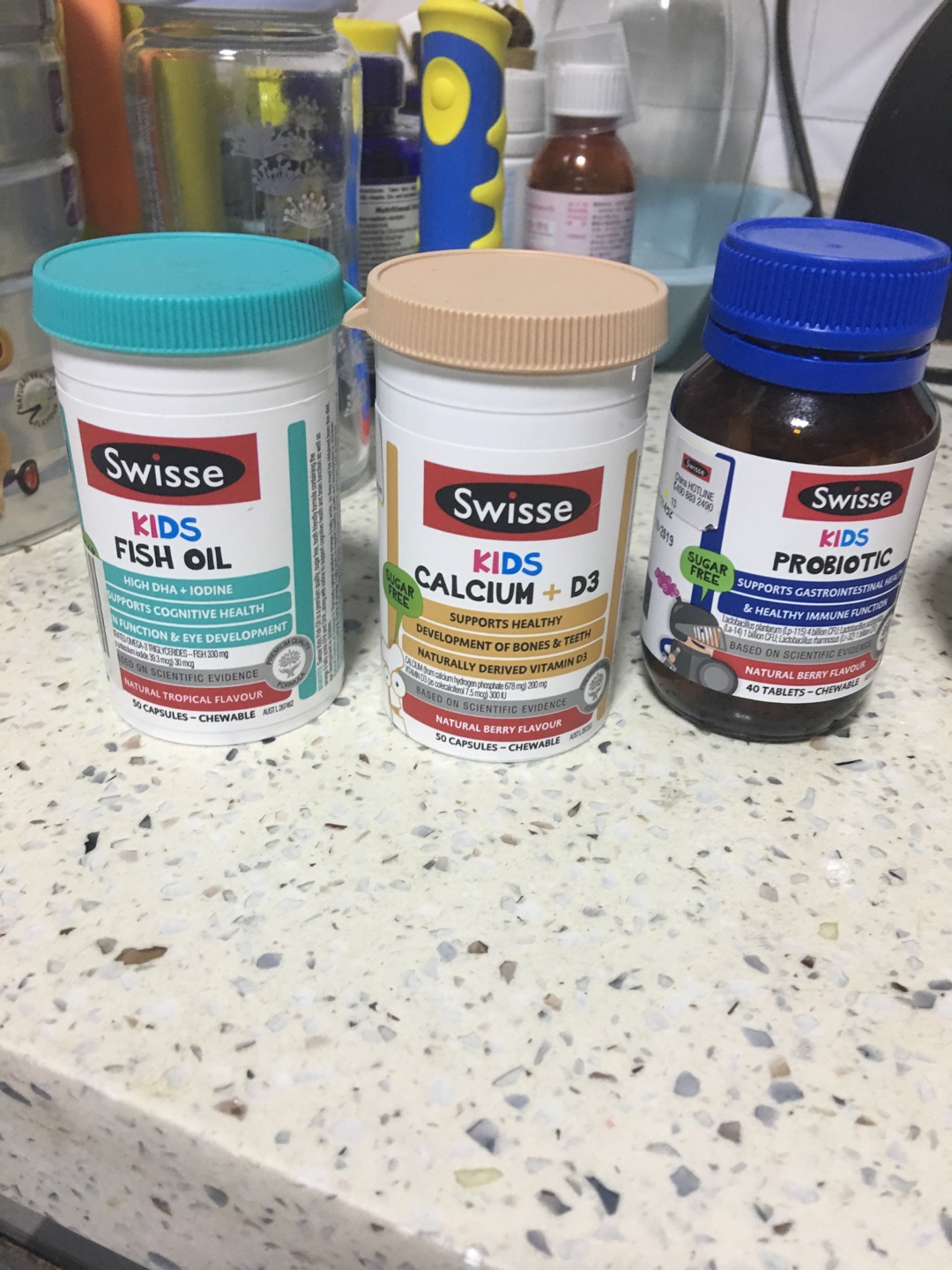 大宝二宝都吃这牌子的保健品,喜欢吃。