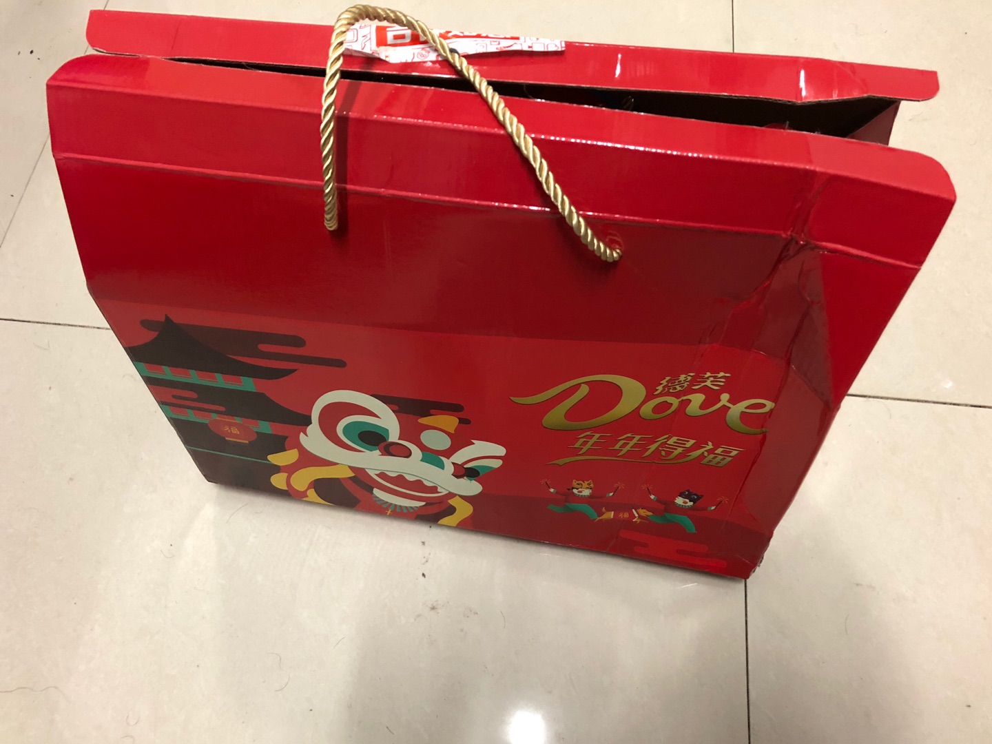 拆开袋子的包装就是这样...