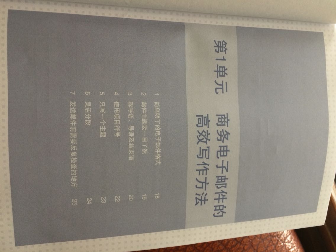 对于经常有外文邮件沟通需要的人来说还是蛮实用的,稍微有些偏简单,有些内容都是可以一带而过的,不过还是有很多细节方面的东西需要格外注意的,值得好好学习一番。