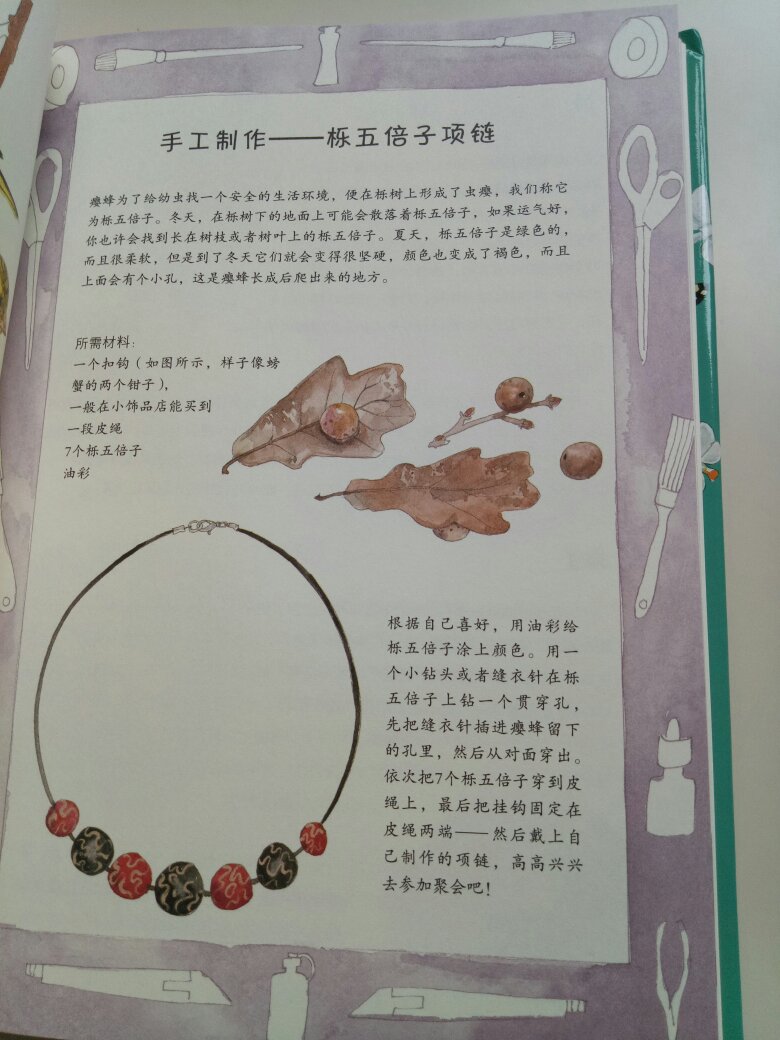 这本书是在博物上推荐的,觉得看起来不错,然后就买了。这本书是从一月到十二月讲的动植物,里面还有一些手工制作,有时间可以做一下。快递也没有破损的哟。总体感觉很不错。