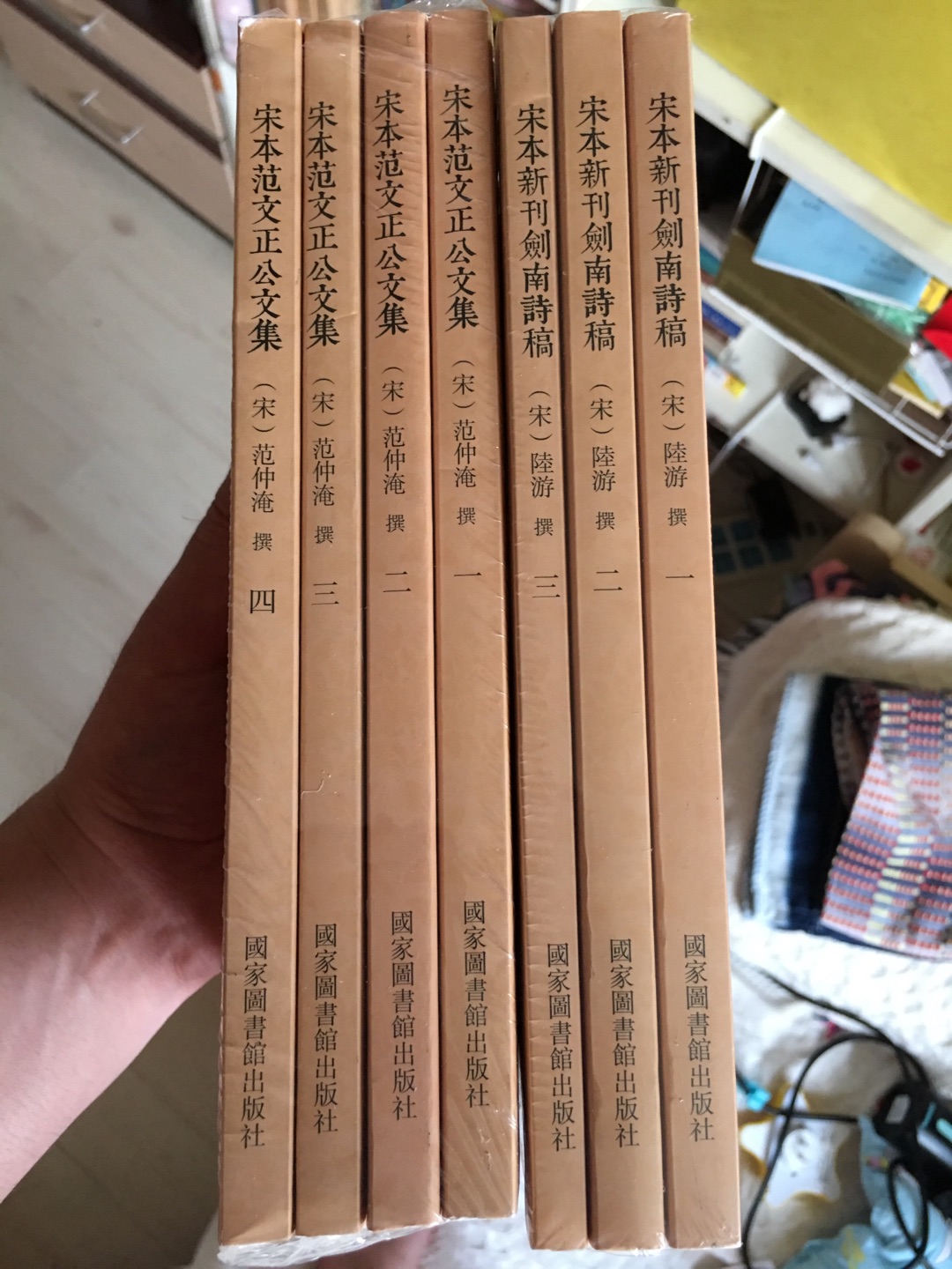 范仲淹幼年丧父,母亲改嫁长山朱氏,遂更名朱说。大中祥符八年(1015年),范仲淹苦读及第,授广德军司理参军,迎母归养,改回本名。后历任兴化县令、秘阁校理、陈州通判、苏州知州等职,因秉公直言而屡遭贬斥。康定元年(1040年),与韩琦共任陕西经略安抚招讨副使,采取“屯田久守”方针,巩固西北边防。庆历三年(1043年),出任参知政事,发起“庆历新政”。不久后,新政受挫,范仲淹被贬出京,历知邠州、邓州、杭州、青州。皇祐四年(1052年),改知颍州,范仲淹扶疾上任,于途中逝世,年六十四。追赠兵部尚书、楚国公,谥号“文正”,世称范文正公。