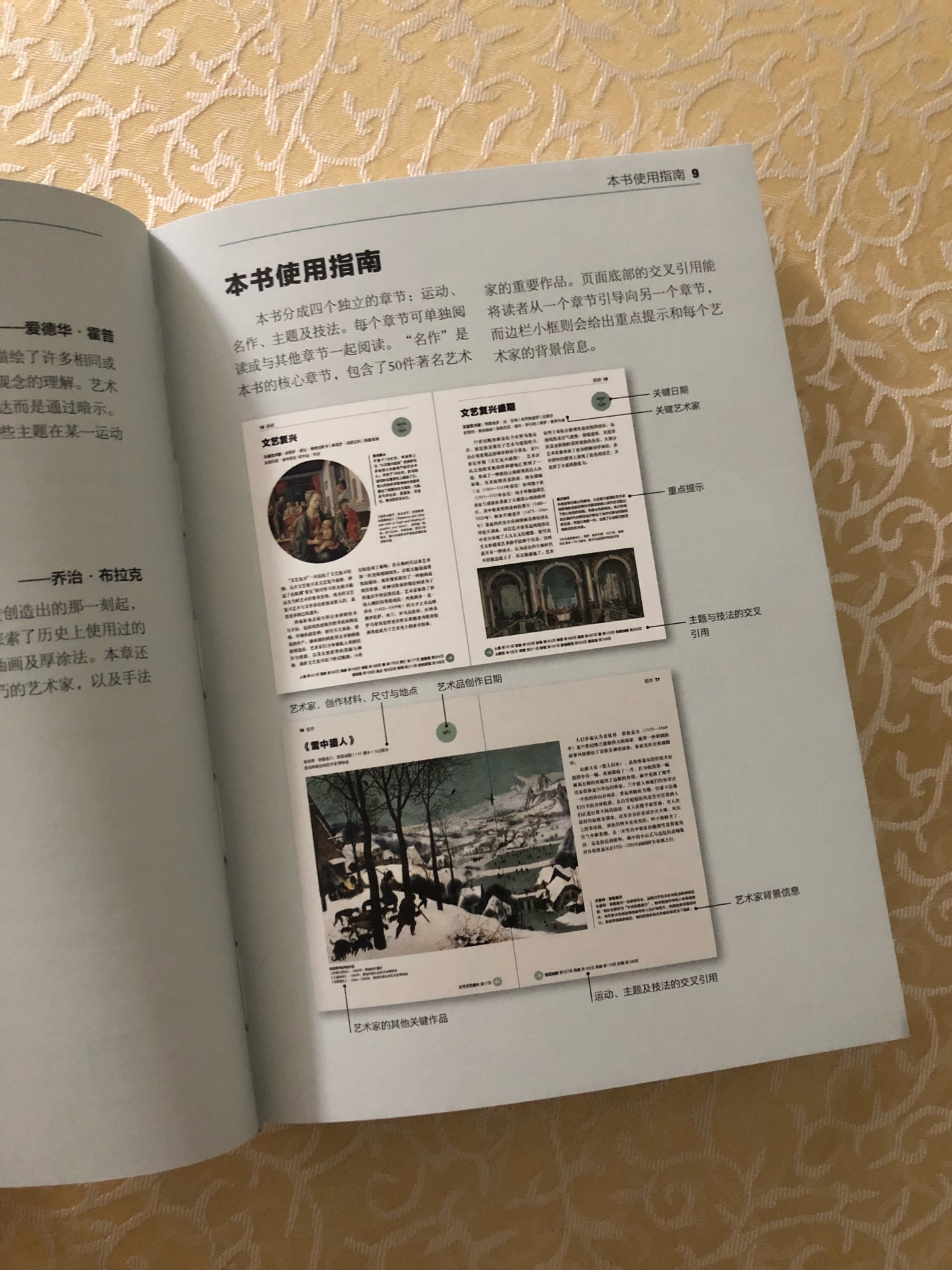 满满的干货,非常惊喜的一本书~跟别的艺术类普及书籍不同,本书的排版及阅读方式让你在碎片时间里快速“充电”,结尾还附有博物馆的信息,未来可以按照信息直接去看原作啦???