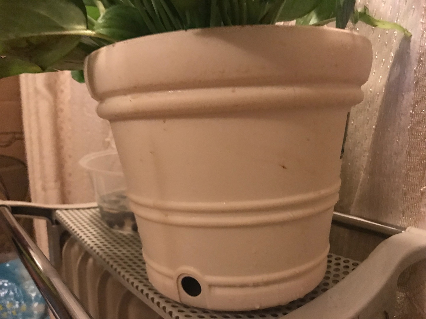 非常不错的花盆,厚实漂亮,质量好,内部结构合理……物有所值