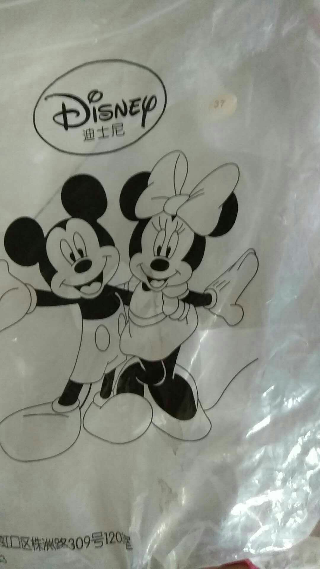 迪士尼 Disney 儿童雨鞋 ,学生卡通防滑雨鞋,防滑耐磨,PVC材质,加厚后跟,试穿中