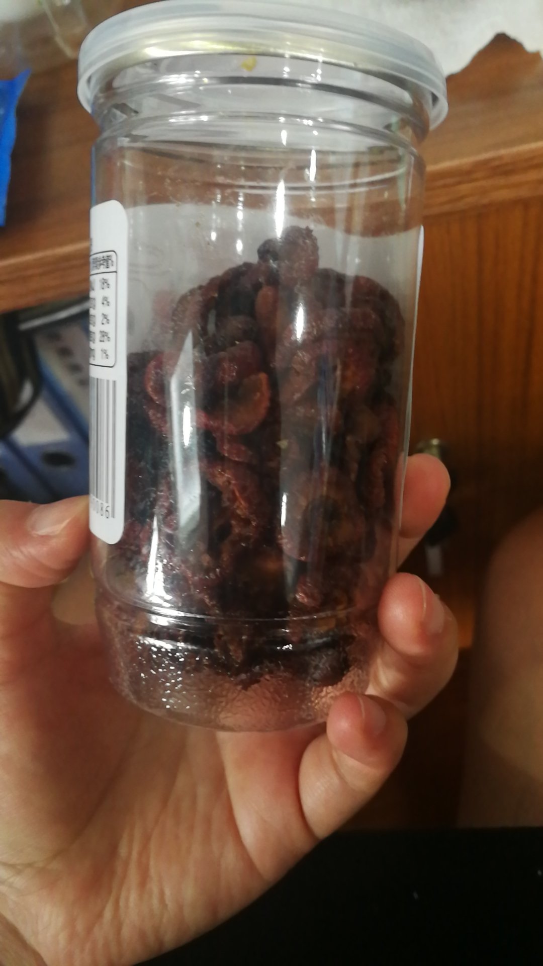 干吃有点酸 泡水煮茶不错
