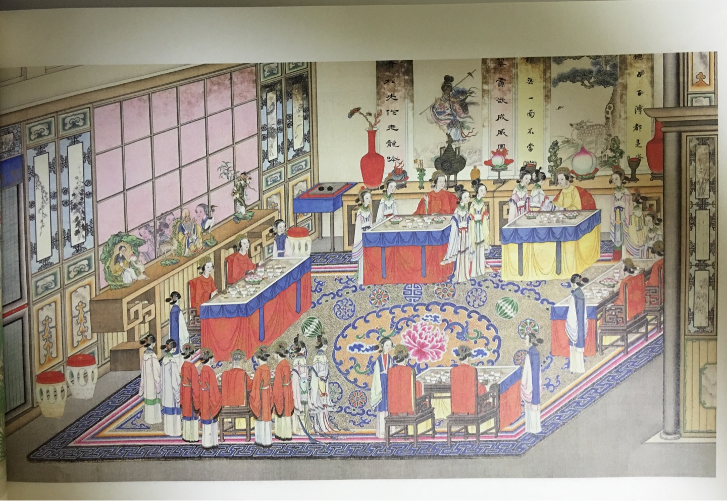 清代画家孙温创作《全本红楼梦》36年呕心沥血!原书是重彩工笔绢本形式,场面宏大,故事情节丰富,篇幅很大,人物繁多,笔法精湛,是《红楼梦》题材绘画史上没有的!上海古籍出版社出版