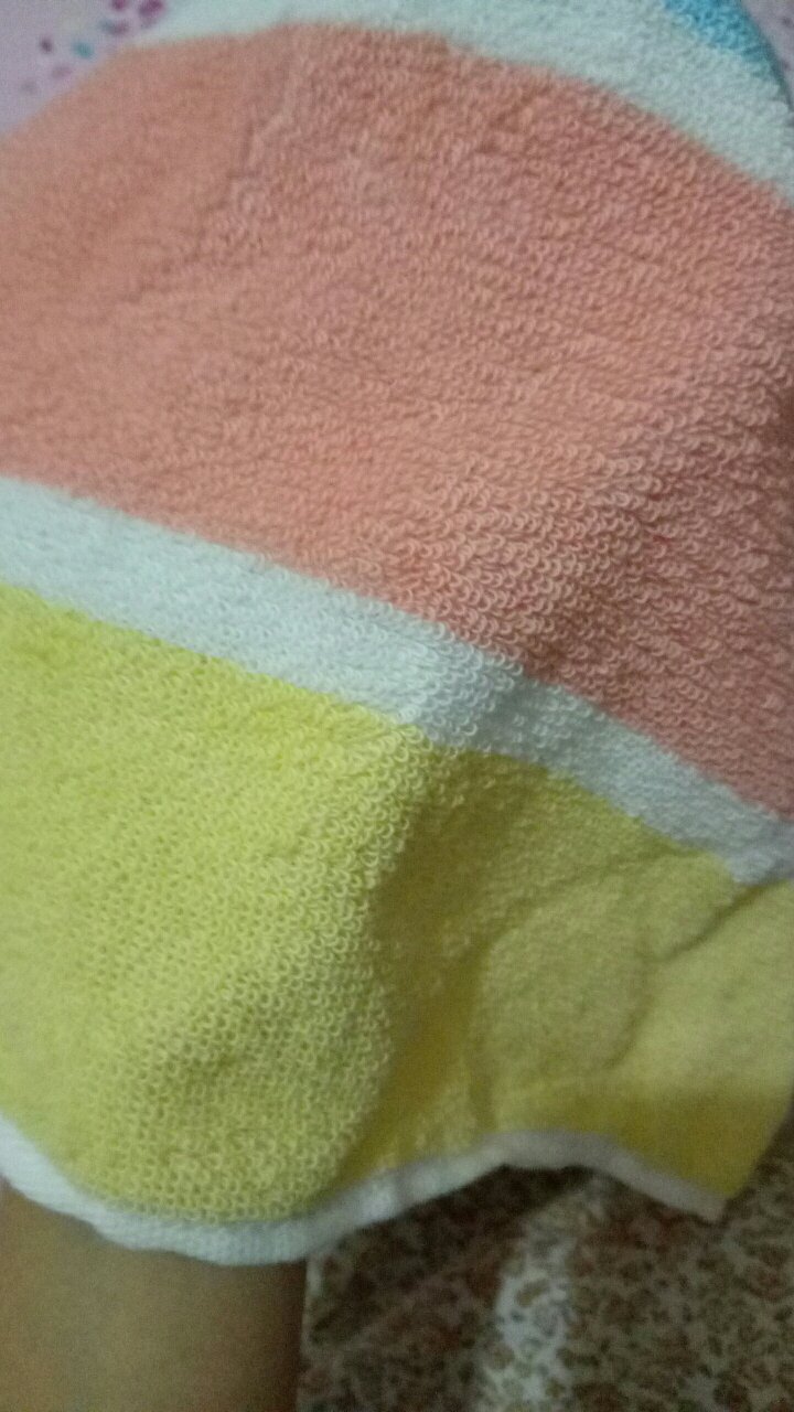 当时没有看尺寸,觉得有点大了,我喜欢用儿童毛巾。