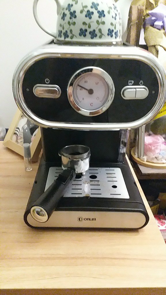 媳妇说满屋都是香喷喷的咖啡味,很赞!