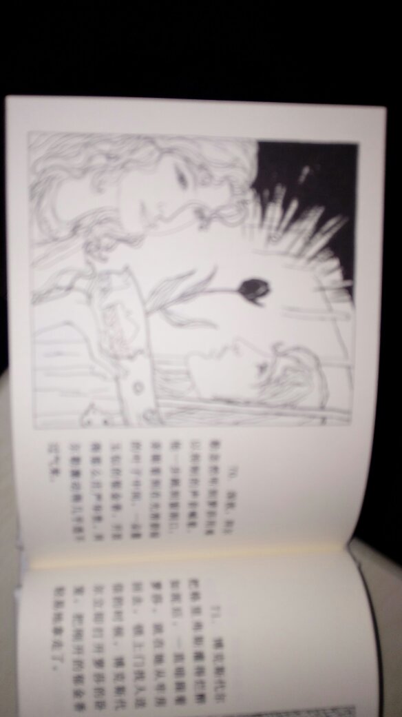 这本连环画《黑郁金香》是天津外国文学名著选中的一册,由管齐俊老师绘画,很精彩。这次天津人美的制作与印刷都很好,期待把这套书能出版全了,对连友是最幸福的了。