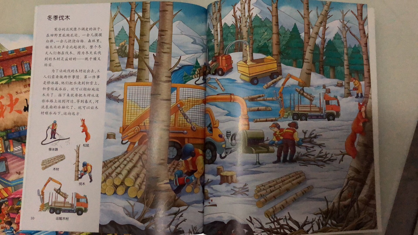 这个有点失望,虽然画面比较精美,画风还是挺好看的,但是薄薄四本书,非常非常薄,配上莫名其妙的各种话,不知道适合多大宝宝看,不建议买,得亏了是凑单,不到10块钱
