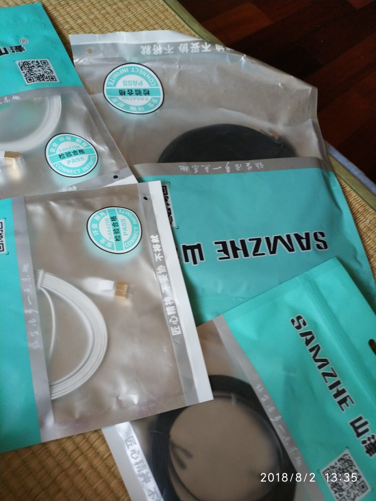 以前的线速度都不够了,只好换线,这个线不错,扁扁的走明线过门不怕被挤坏,爽很多。