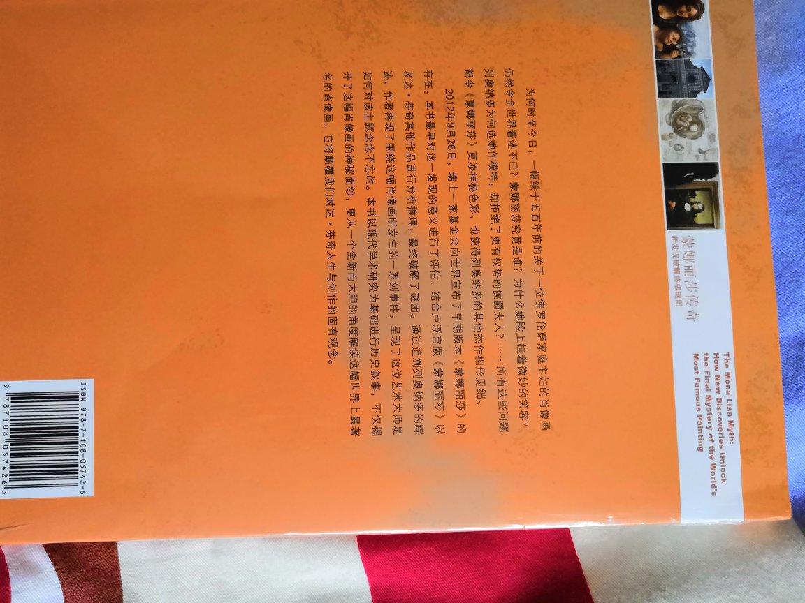 看了书名就感觉很有意思,本书试图破解蒙娜丽莎这一美术名作的种种谜团,三联书店新知文库的一本,希望不会让人失望!先给个好评!