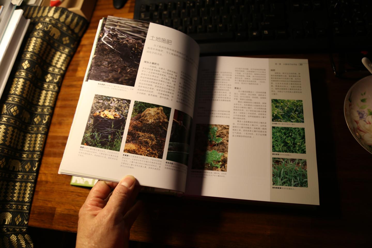 搞优惠活动时75元买到,对于喜欢动手种植的朋友这是一本动手性强的书。谢谢送货师傅的优质服务。 《DK:家庭园艺百科》全书分7个章节讲述园艺知识,分别是:从基础开始学起、设计花园、种植花园、种植作物、自家花园的养护、帮助和建议、选择植物。这些知识有助于你日后成为园艺达人。 所有与园艺相关的重要问题,《家庭园艺百科》均有涉及,包括植物如何生长和播种,如何为土地施肥,如何鉴别植物的健康状况,以及如何选择适宜的土地种植,还会介绍植物的名称和园艺术语。《家庭园艺百科》中讲述了12个月份不同植物的种植方法和搭配特点,并如何挑选幼苗,进行色彩上的协调,还根据大自然的特点,注意植物的护理事项。《家庭园艺百科》讲解了52种植物的种植方法和注意事项。让读者了解植物管理的艺术,《家庭园艺百科》告诉你如何布置自己的庭园,从如何设计到如何操作均有图文详细介绍,《家庭园艺百科》可以作为实用的工具书来对待。