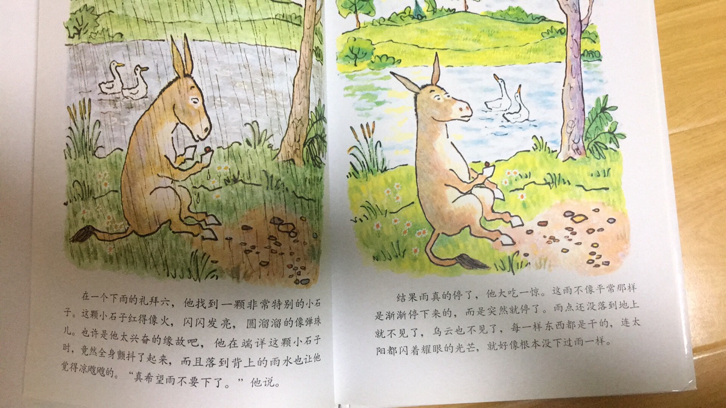 喜欢信谊的绘本,又来买啦,驴小弟的故事令人思考,什么才是你最想要的,我们常常会忽视生活中的种种,要珍惜当下,做一个知足幸福的人。