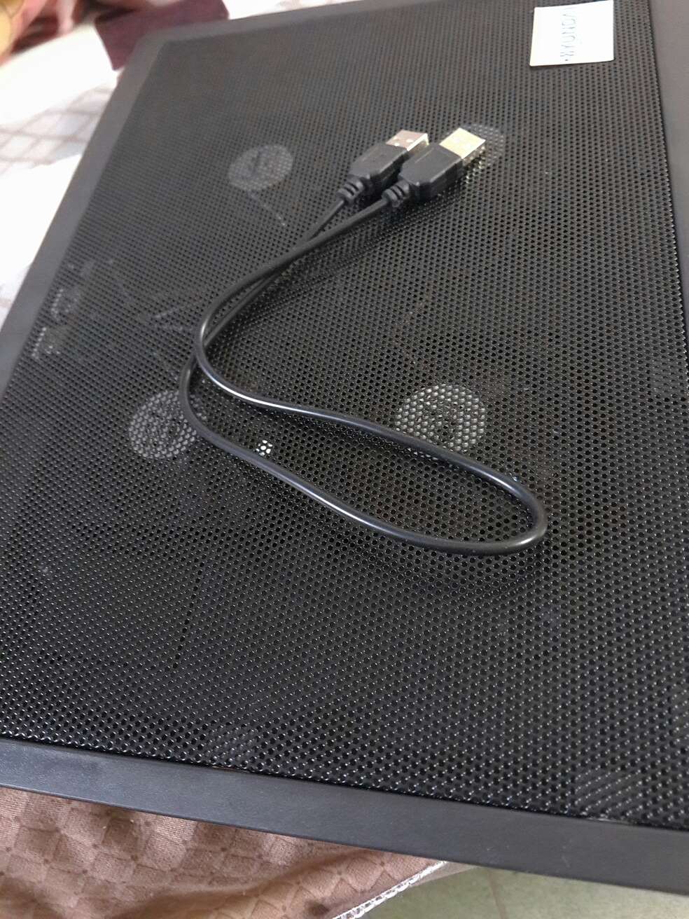 试了一下,风量很大,赞一个。