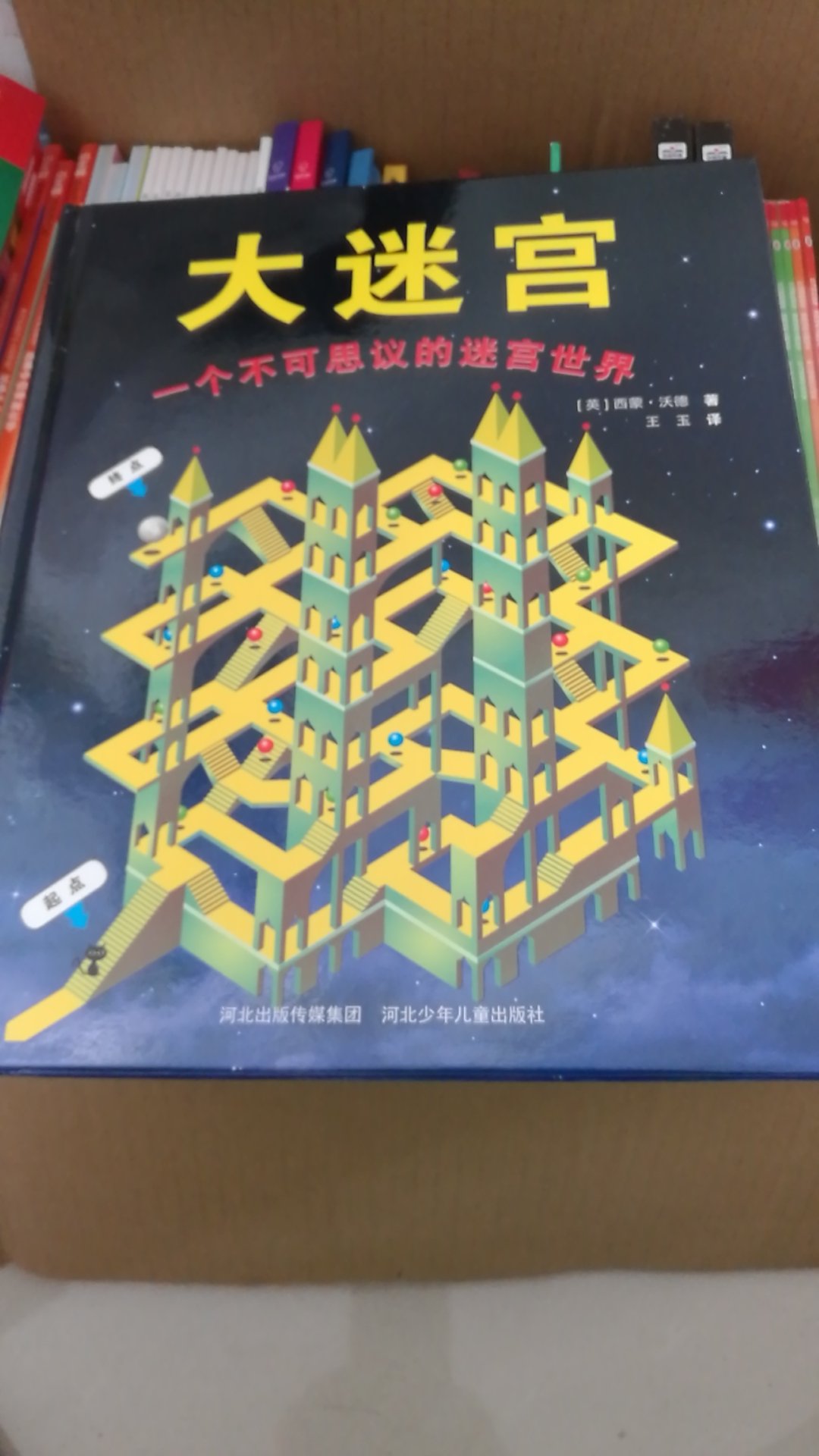 大迷宫这套书,小朋友真的喜欢看的,嗯内容的非常好,图案非常精美清晰,关键是大容易看得清楚啊,但是它不好的人就是纸张的质量容易吃坏了,知道你整天不好,容易撕坏