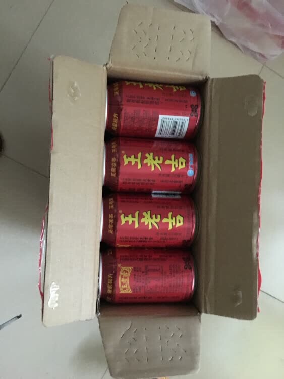 包装速度没话说,王老吉还是不错的