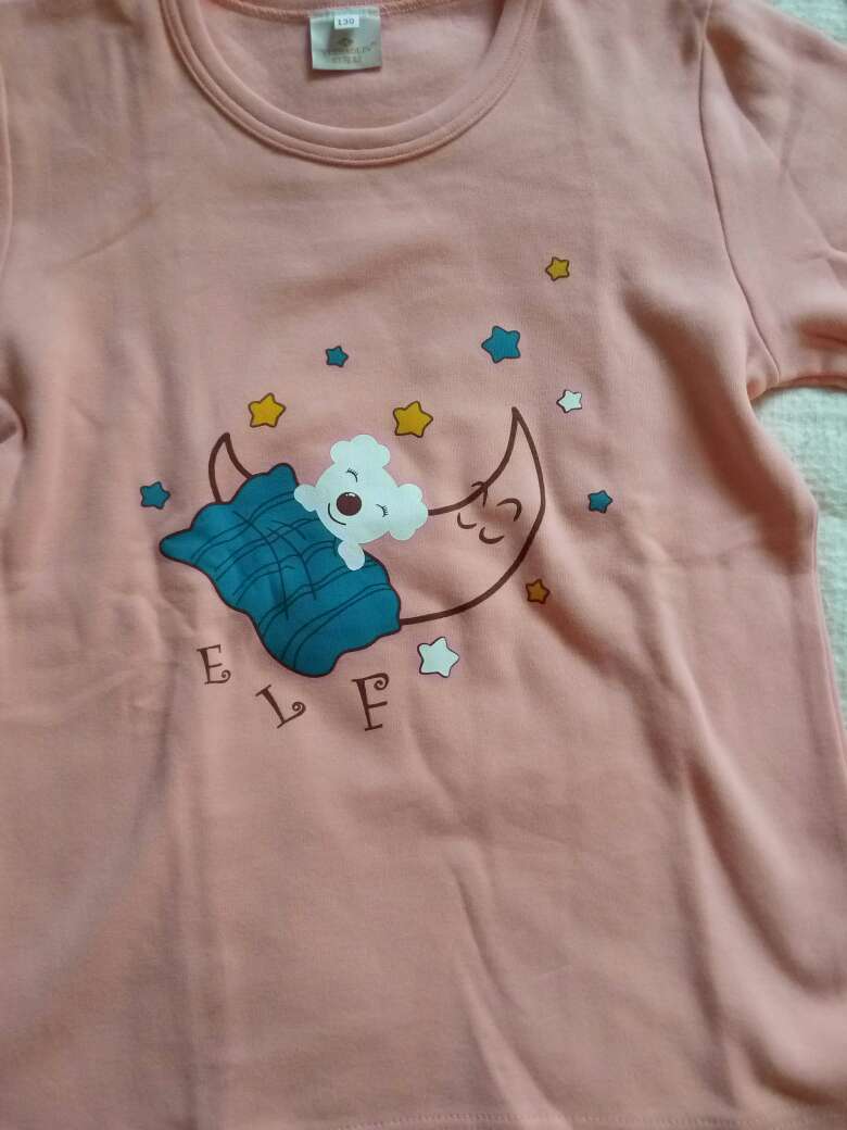 衣服质量很好,不过买了两件130的,这件裤子要长,然后衣服偏大,这是怎么回事了!